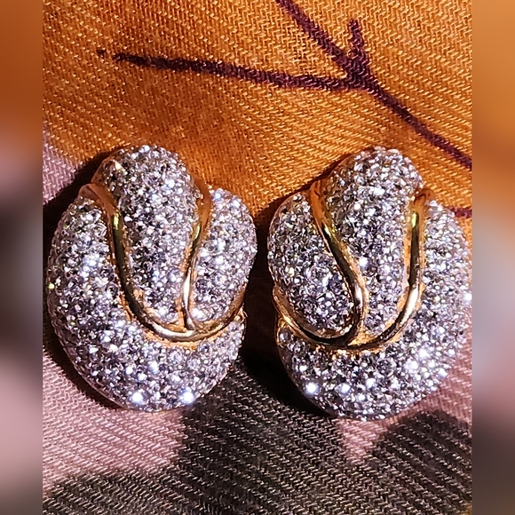 Ciner Jewelry - CINER ☆LUXE☆ Pavé Vintage Clippies